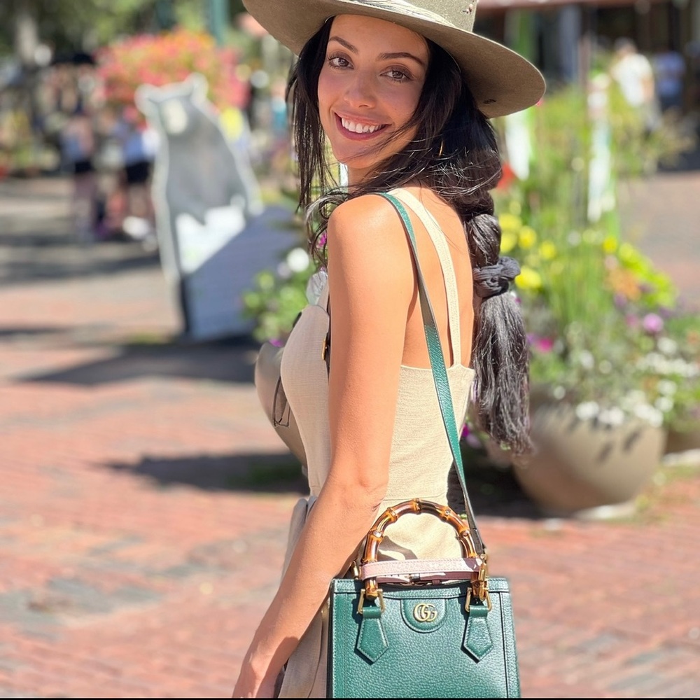 Gucci Diana green bag!